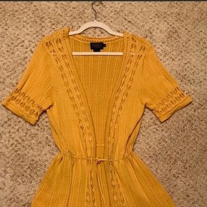 Yellow Cardigan - Pendleton